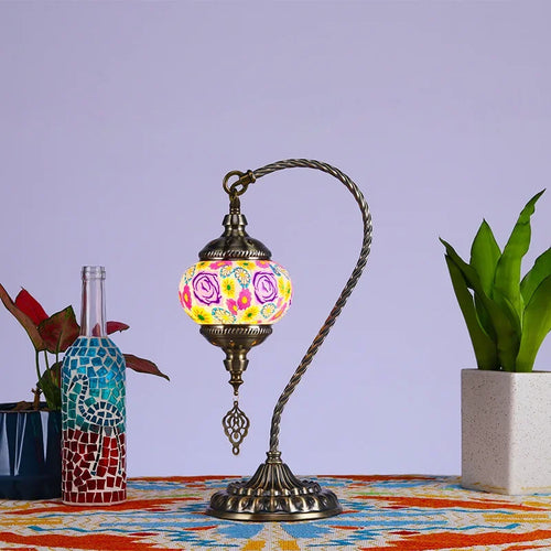 Bohemian Moroccan Mosaic Table Lamp