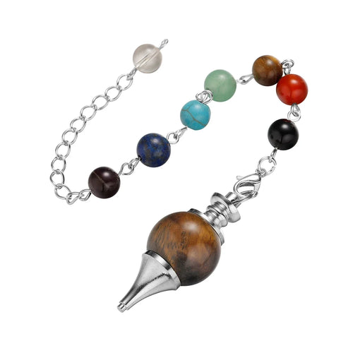 Healing Chakra Crystal Ball Pendulum