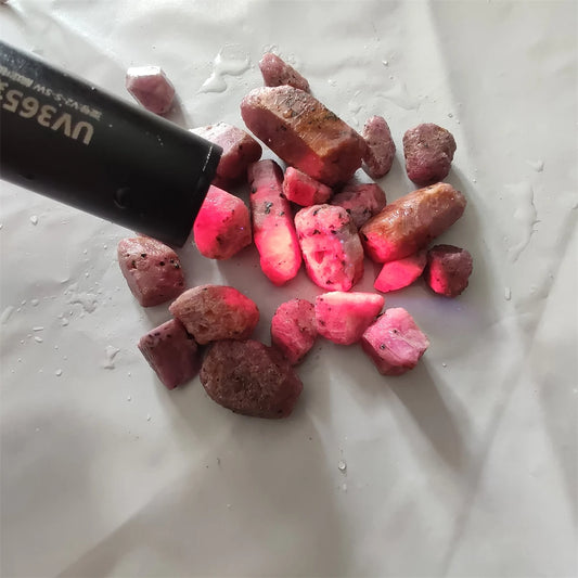 Natural Rough Real Ruby Gemstone