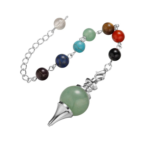 Healing Chakra Crystal Ball Pendulum