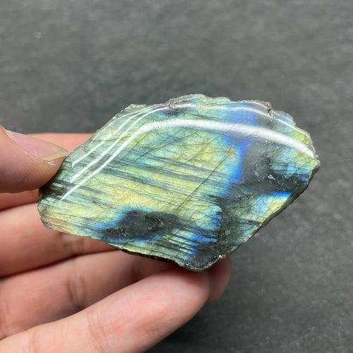 Natural Raw Labradorite Rock Crystal