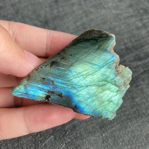 Natural Raw Labradorite Rock Crystal