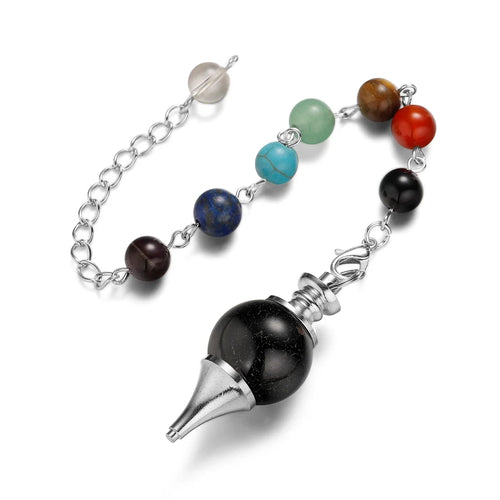 Healing Chakra Crystal Ball Pendulum