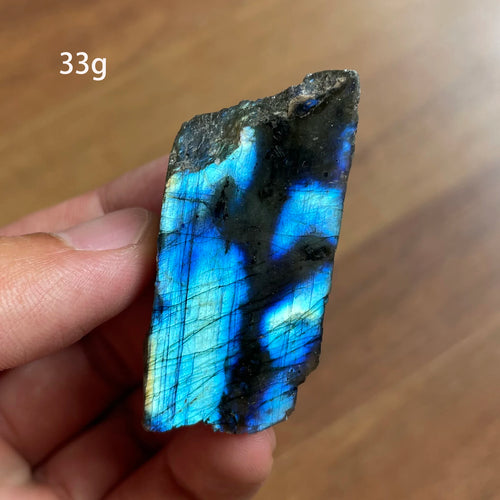 Natural Raw Labradorite Rock Crystal