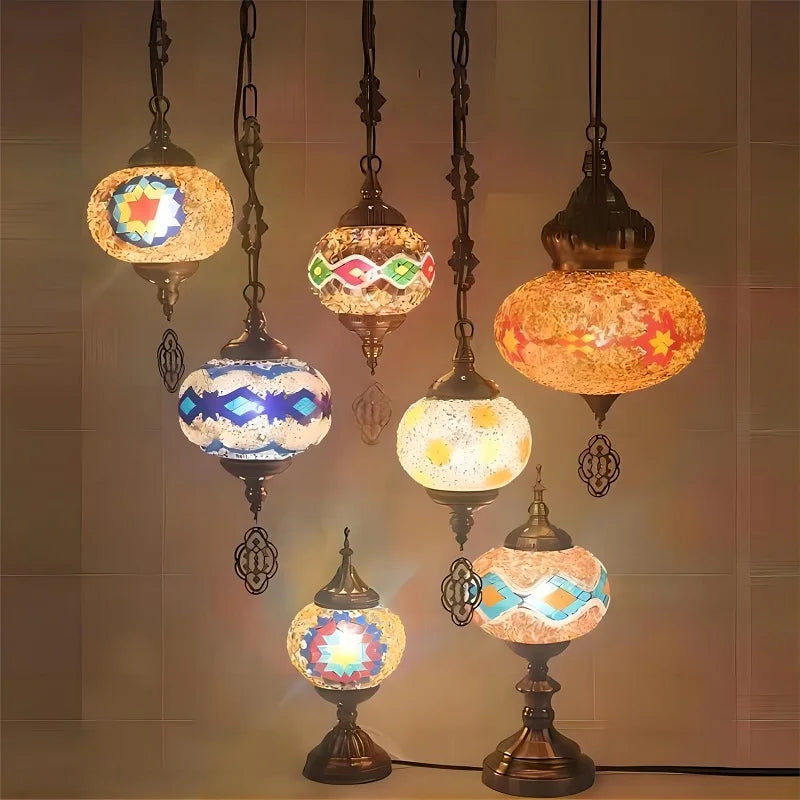 Bohemian Mediterranean Small Chandelier