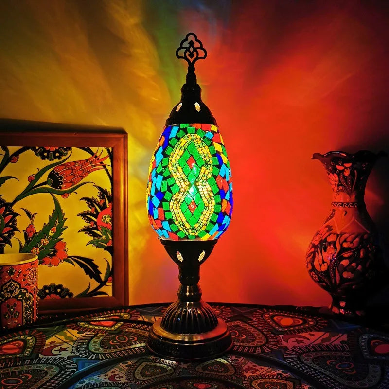 Vintage Handmade Bohemian Lamp