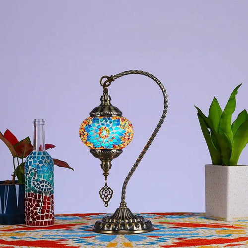 Bohemian Moroccan Mosaic Table Lamp