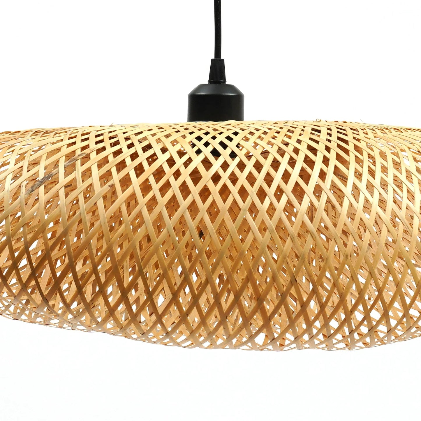 Handwoven Bamboo Wicker Pendant Lamp