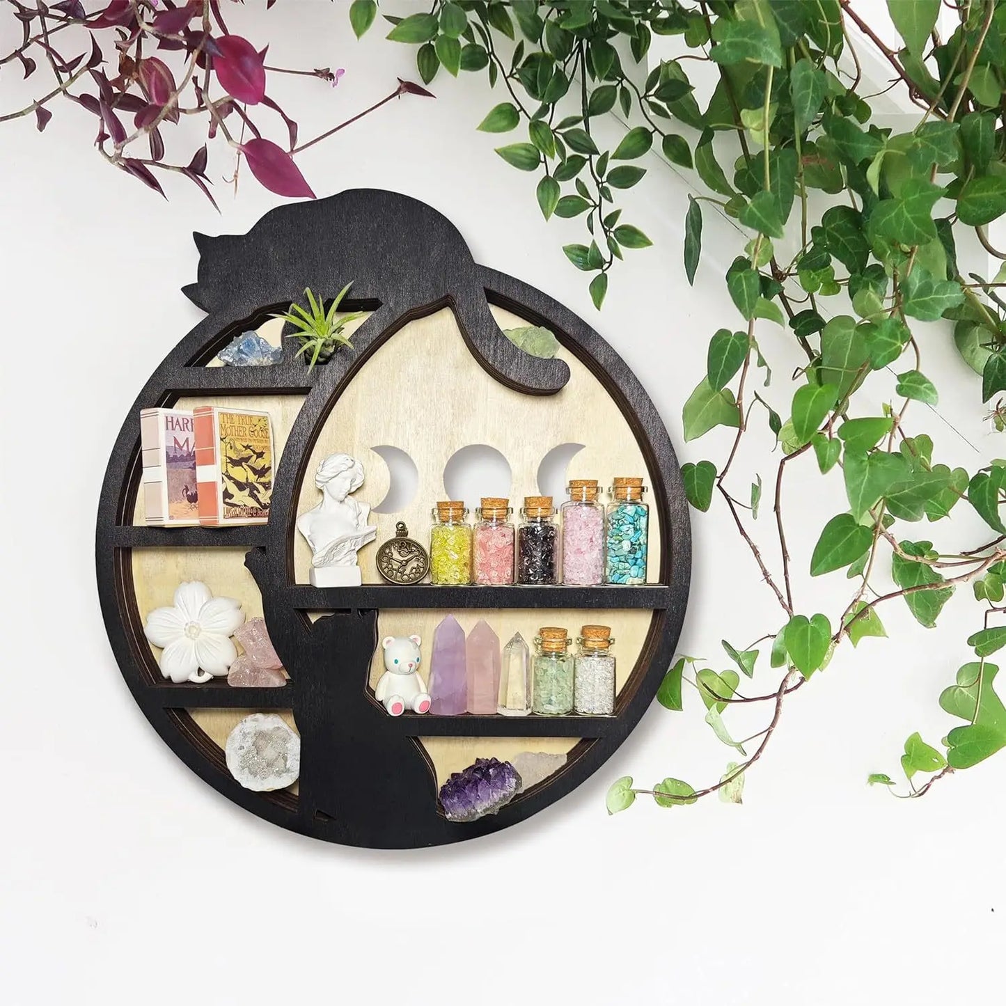 Moon & Cat Display Shelf