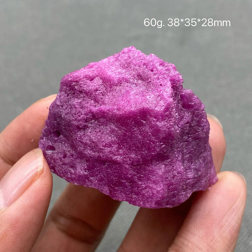 100% Natural Fluorescent Ruby Rough Mineral Stones