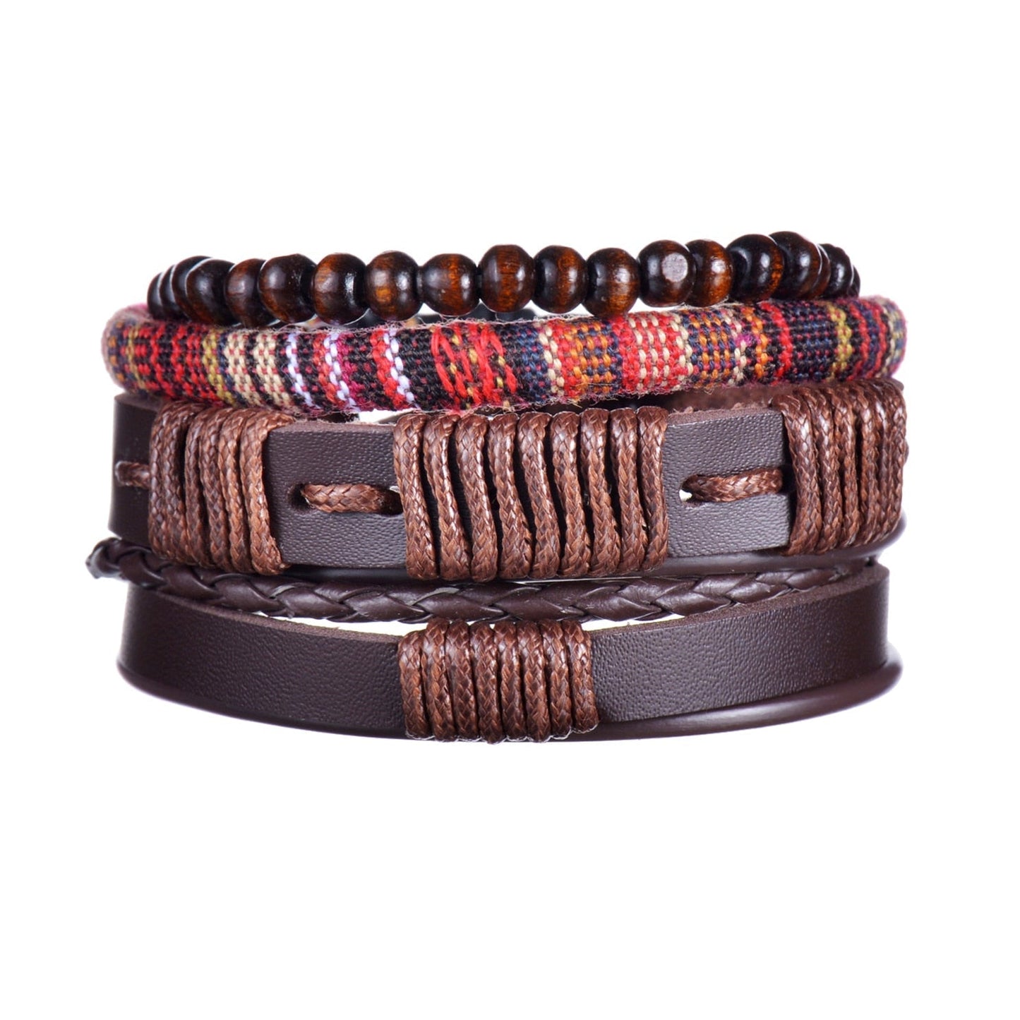 Men’s Multilayered Bohemian Bracelet