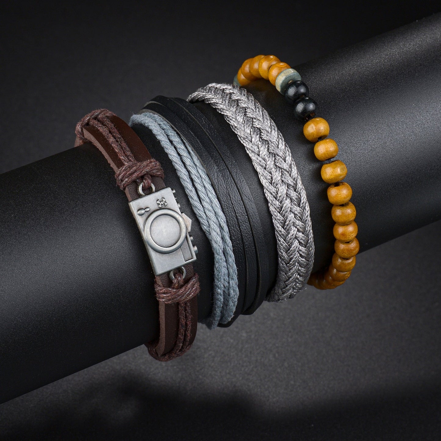 Men’s Multilayered Bohemian Bracelet