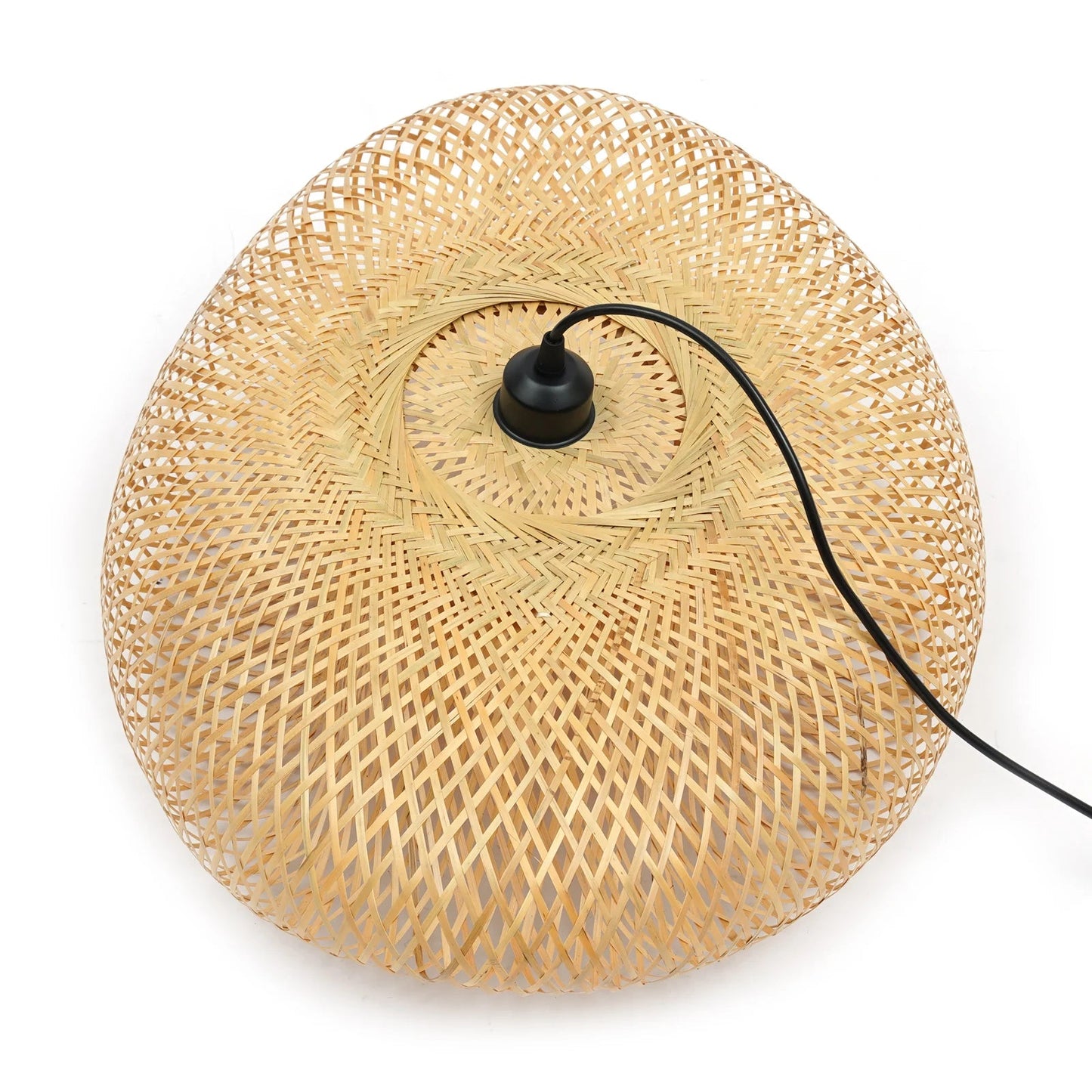 Handwoven Bamboo Wicker Pendant Lamp