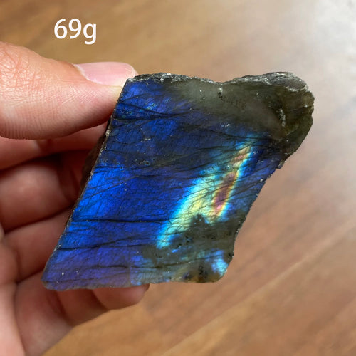 Natural Raw Labradorite Rock Crystal