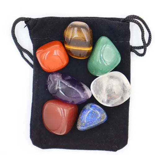 Seven Chakra Energy Stone Combination Set