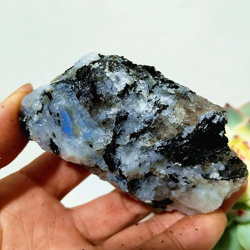 Moonstone Labradorite Crude Raw Ore Marker Stone