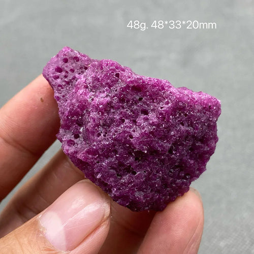 100% Natural Fluorescent Ruby Rough Mineral Stones