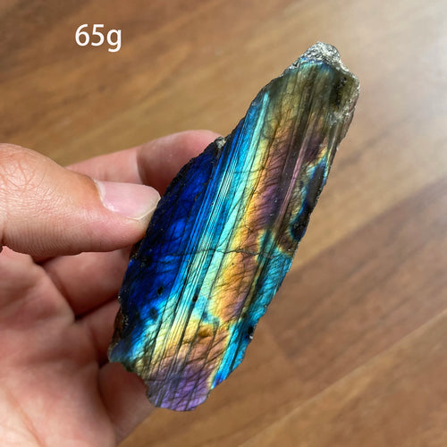 Natural Raw Labradorite Rock Crystal