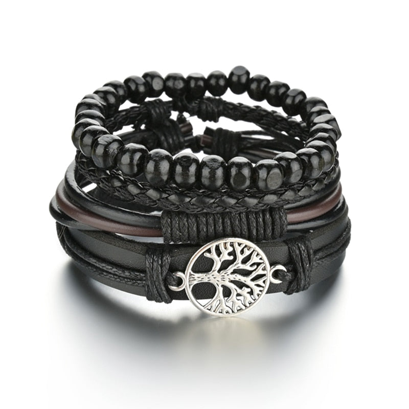 Men’s Multilayered Bohemian Bracelet