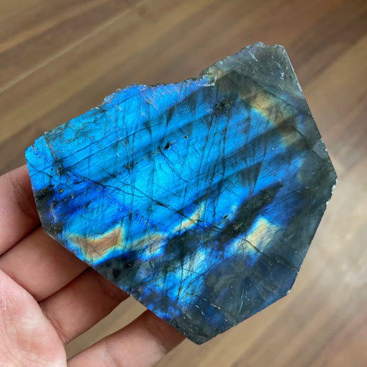 Natural Raw Labradorite Rock Crystal