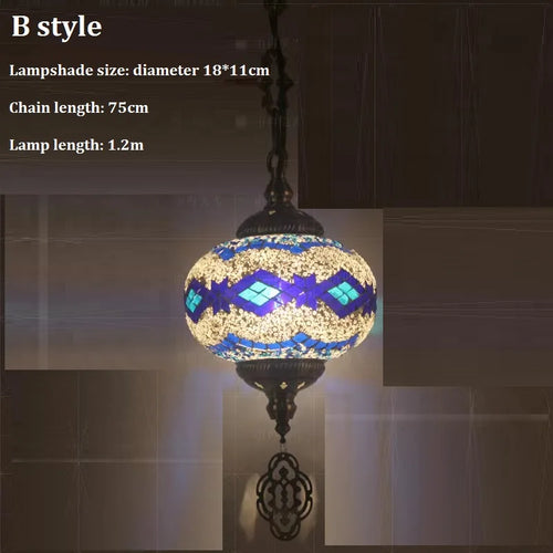 Bohemian Mediterranean Small Chandelier