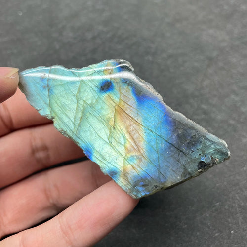 Natural Raw Labradorite Rock Crystal