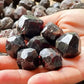 Natural Red Garnet Crystal – Raw Gemstone Mineral