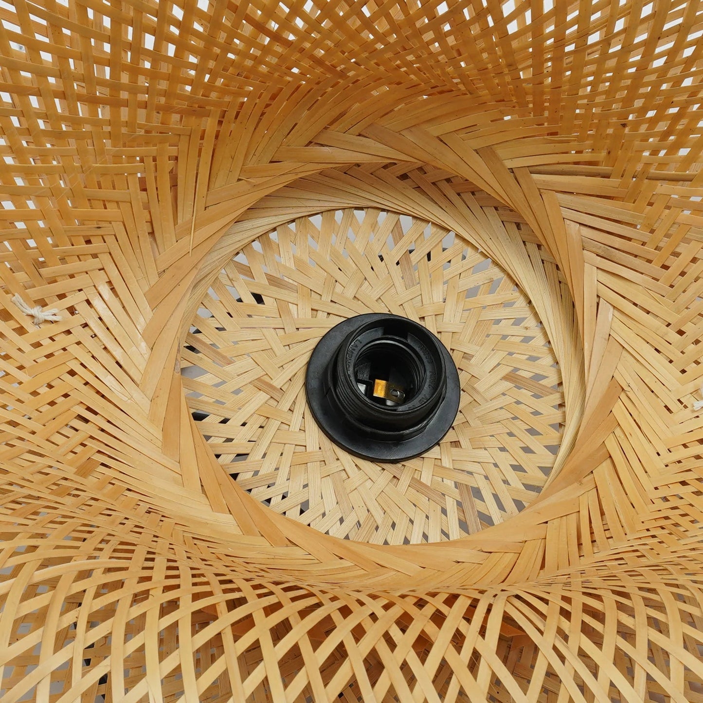 Handwoven Bamboo Wicker Pendant Lamp