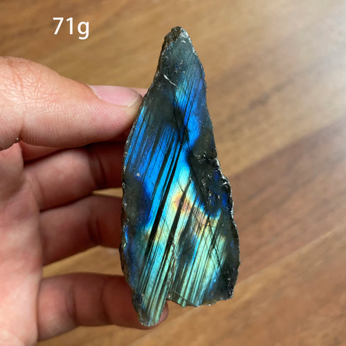 Natural Raw Labradorite Rock Crystal