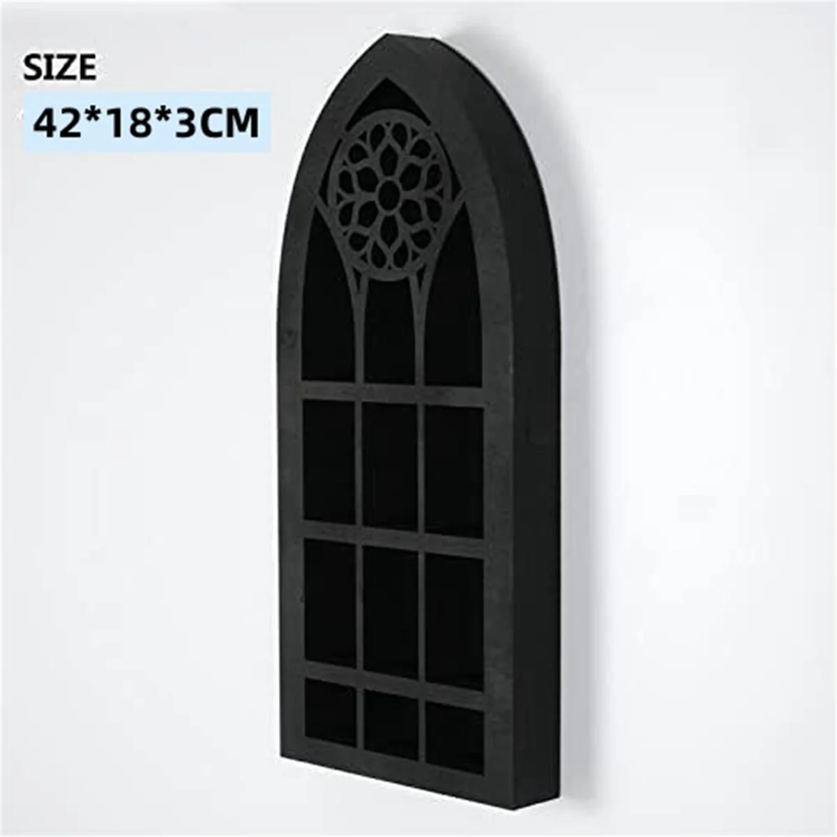 Wall Mounted Old Church Window Floating Shelf