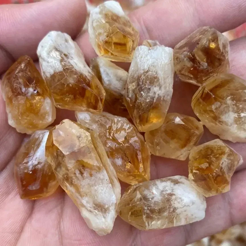 Natural Brazilian Rough Citrine Cluster