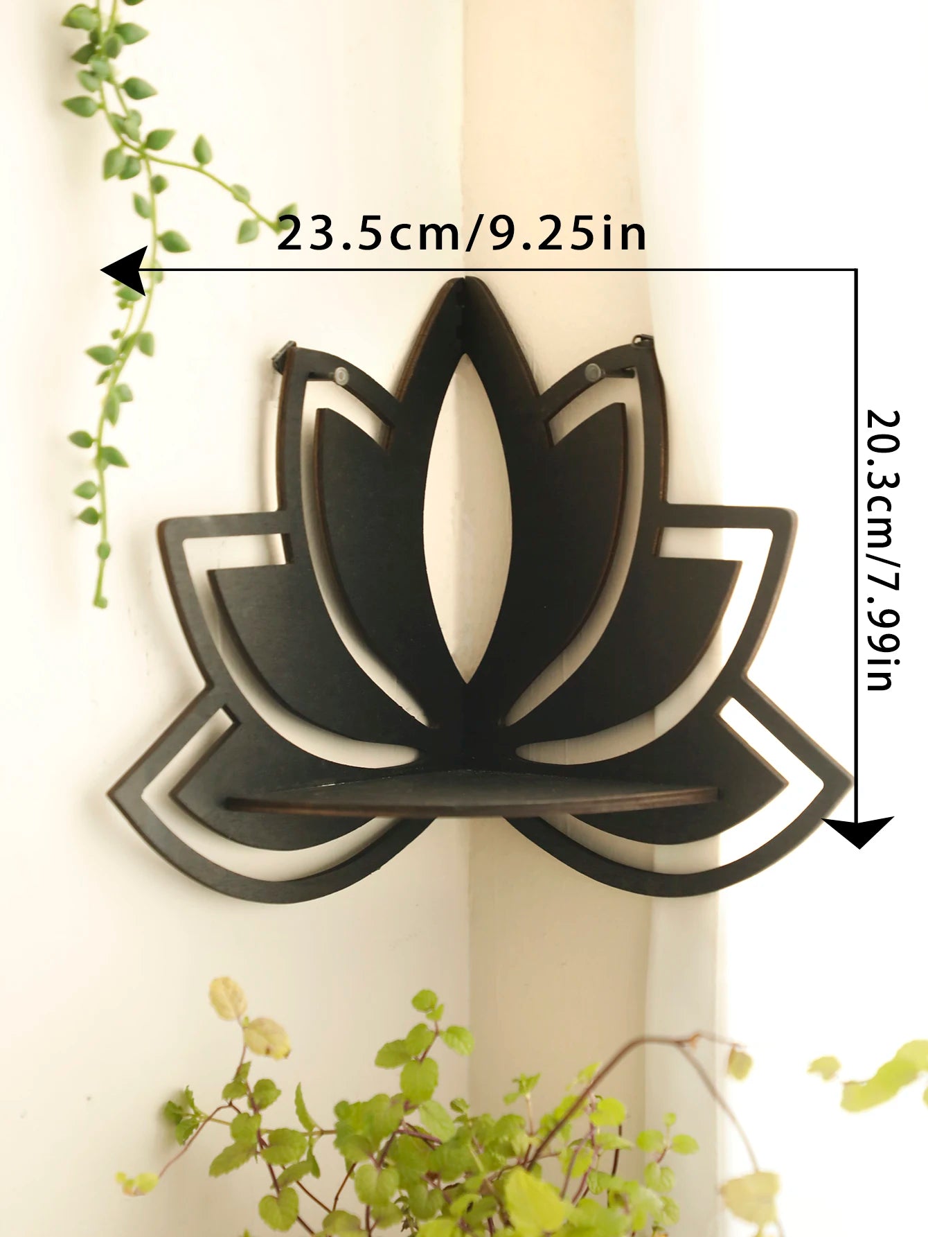 Lotus Flower Corner Shelf