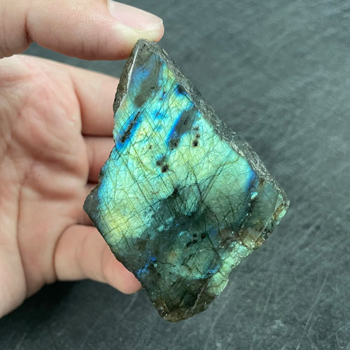 Natural Raw Labradorite Rock Crystal