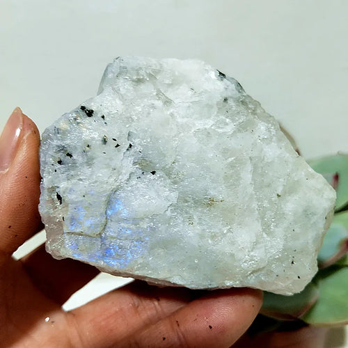 Moonstone Labradorite Crude Raw Ore Marker Stone