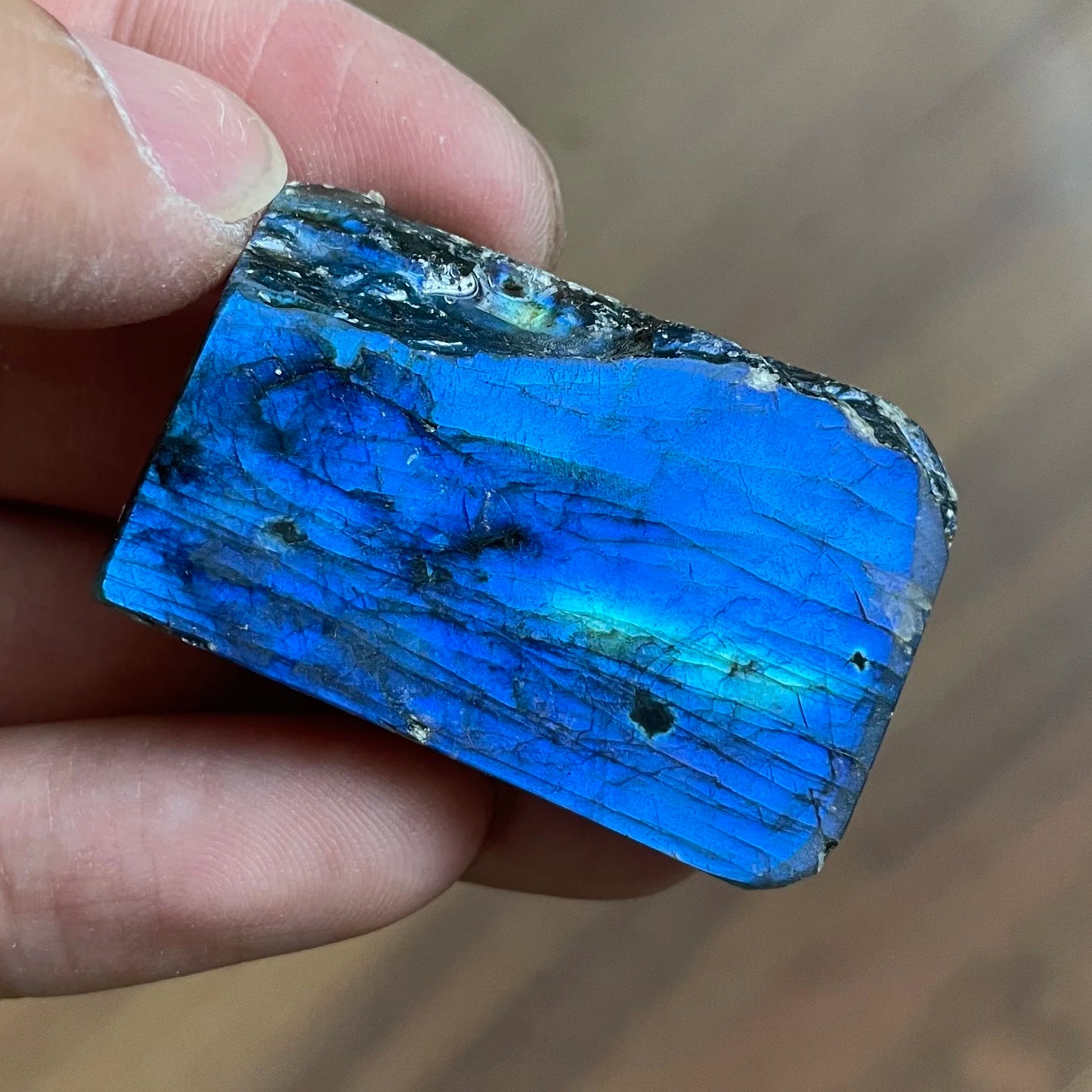 Natural Raw Labradorite Rock Crystal