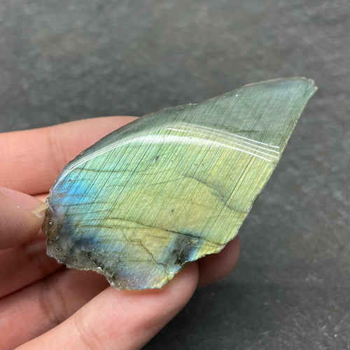 Natural Raw Labradorite Rock Crystal