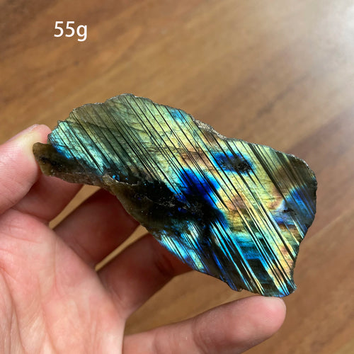 Natural Raw Labradorite Rock Crystal