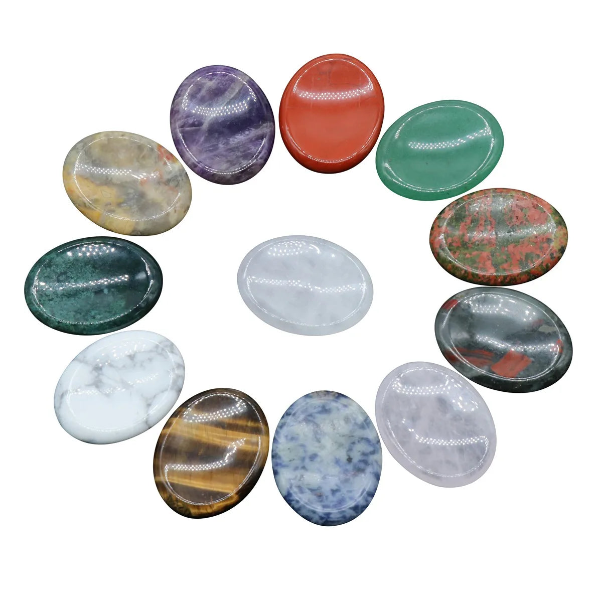 Tumbled Worry Stones for Anxiety & Stress Relief