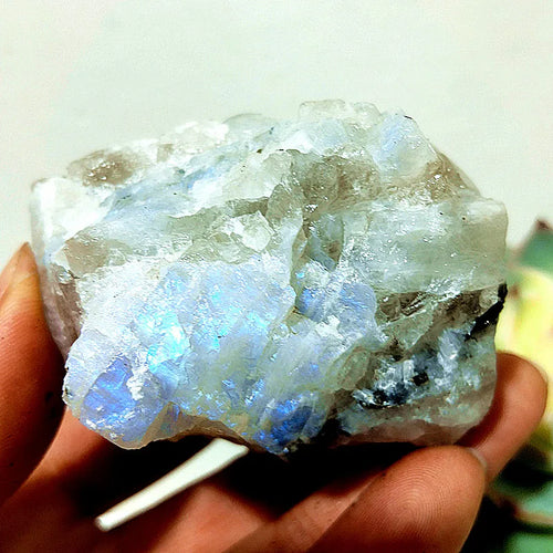 Moonstone Labradorite Crude Raw Ore Marker Stone