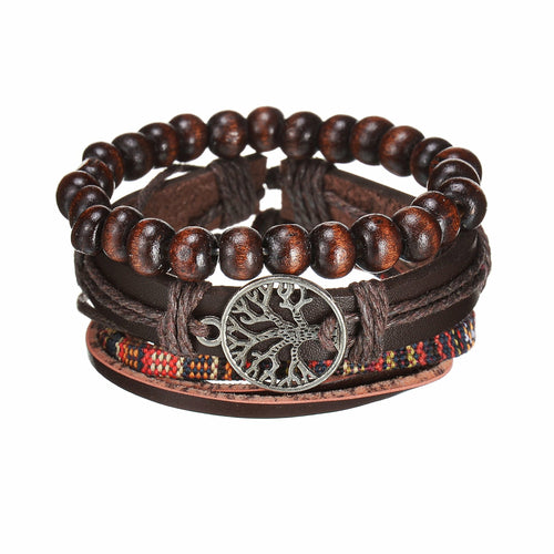 Men’s Multilayered Bohemian Bracelet