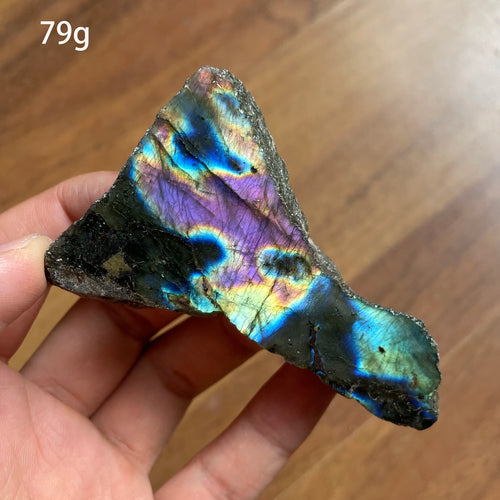 Natural Raw Labradorite Rock Crystal