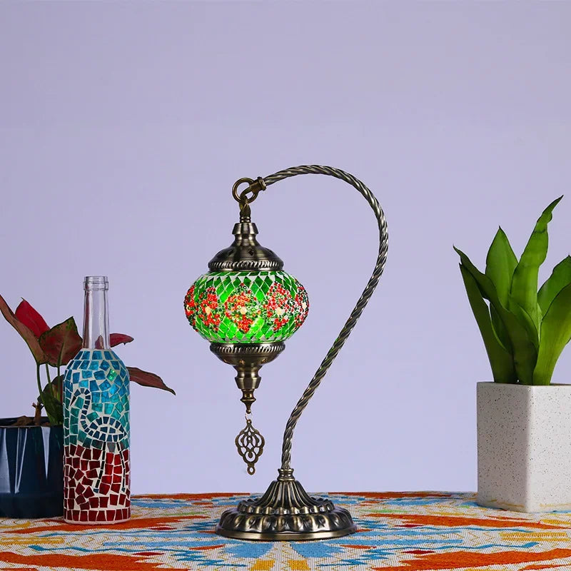 Bohemian Moroccan Mosaic Table Lamp