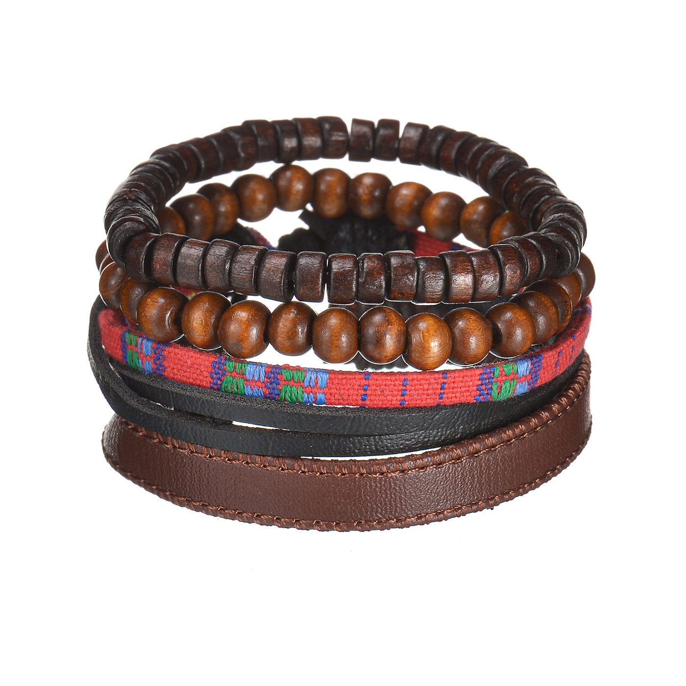 Men’s Multilayered Bohemian Bracelet