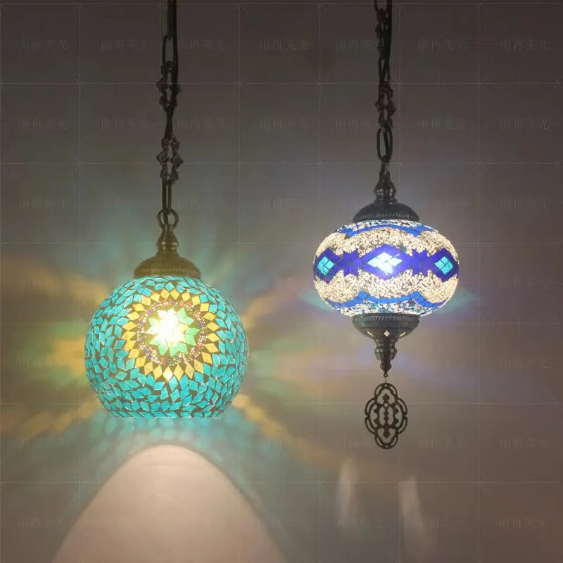 Bohemian Mediterranean Small Chandelier