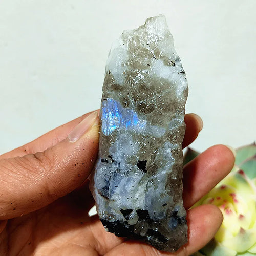 Moonstone Labradorite Crude Raw Ore Marker Stone