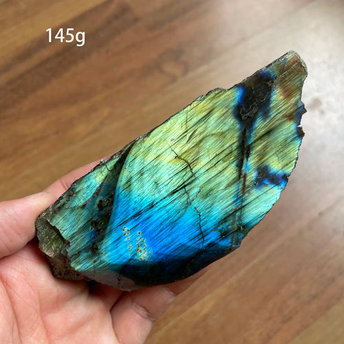 Natural Raw Labradorite Rock Crystal