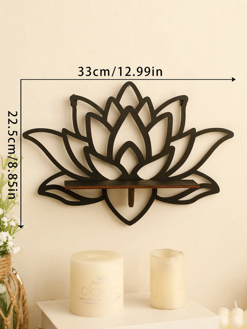 Lotus Crystal Shelf Display