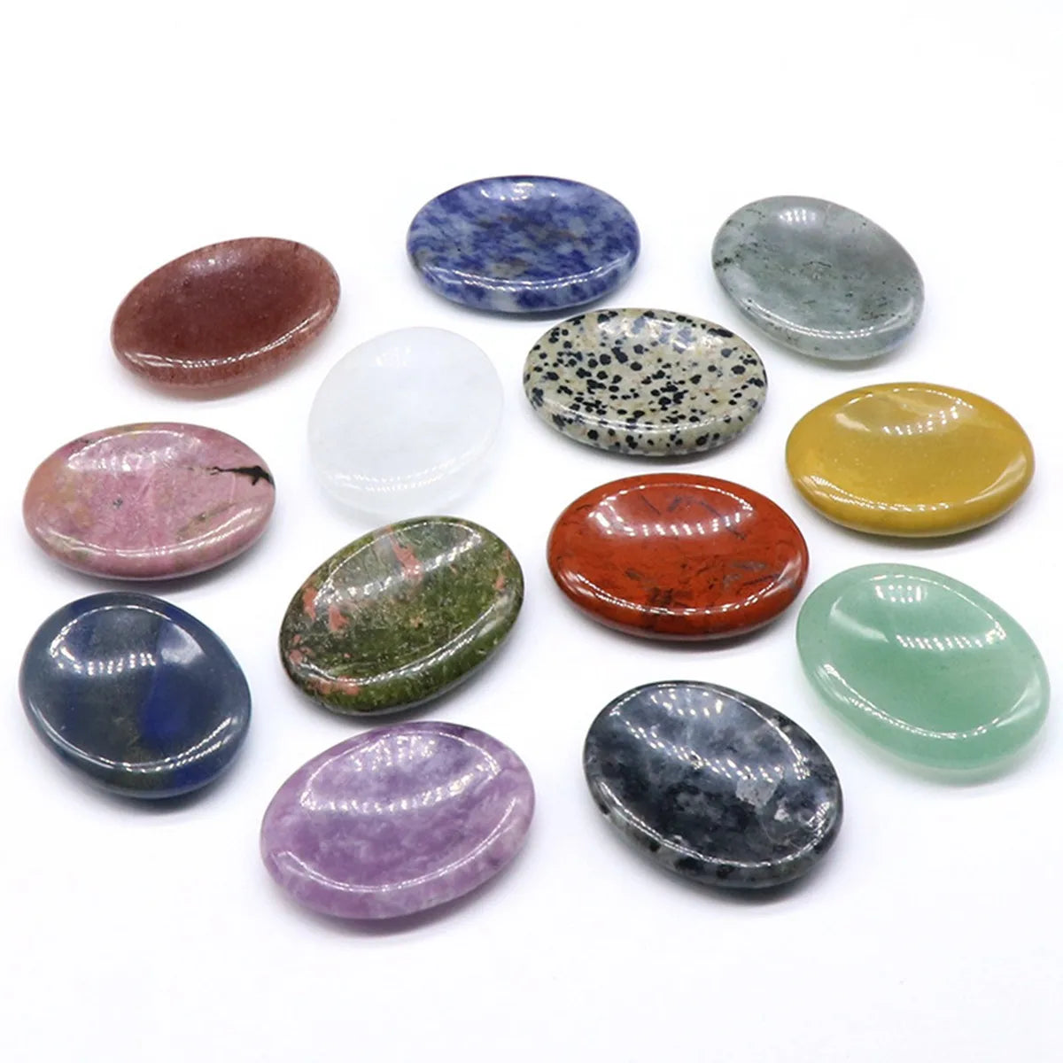 Tumbled Worry Stones for Anxiety & Stress Relief