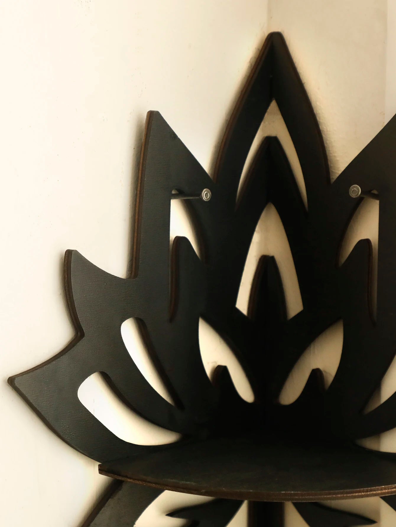 Lotus Flower Corner Shelf