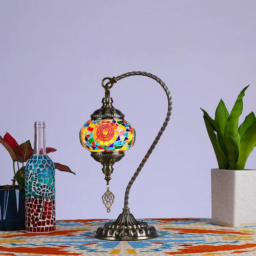 Bohemian Moroccan Mosaic Table Lamp